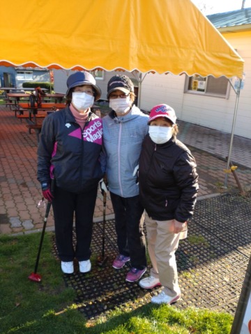 11月９日（火）ゴルフ場DEパークゴルフ～旭川神楽山パークゴルフコース